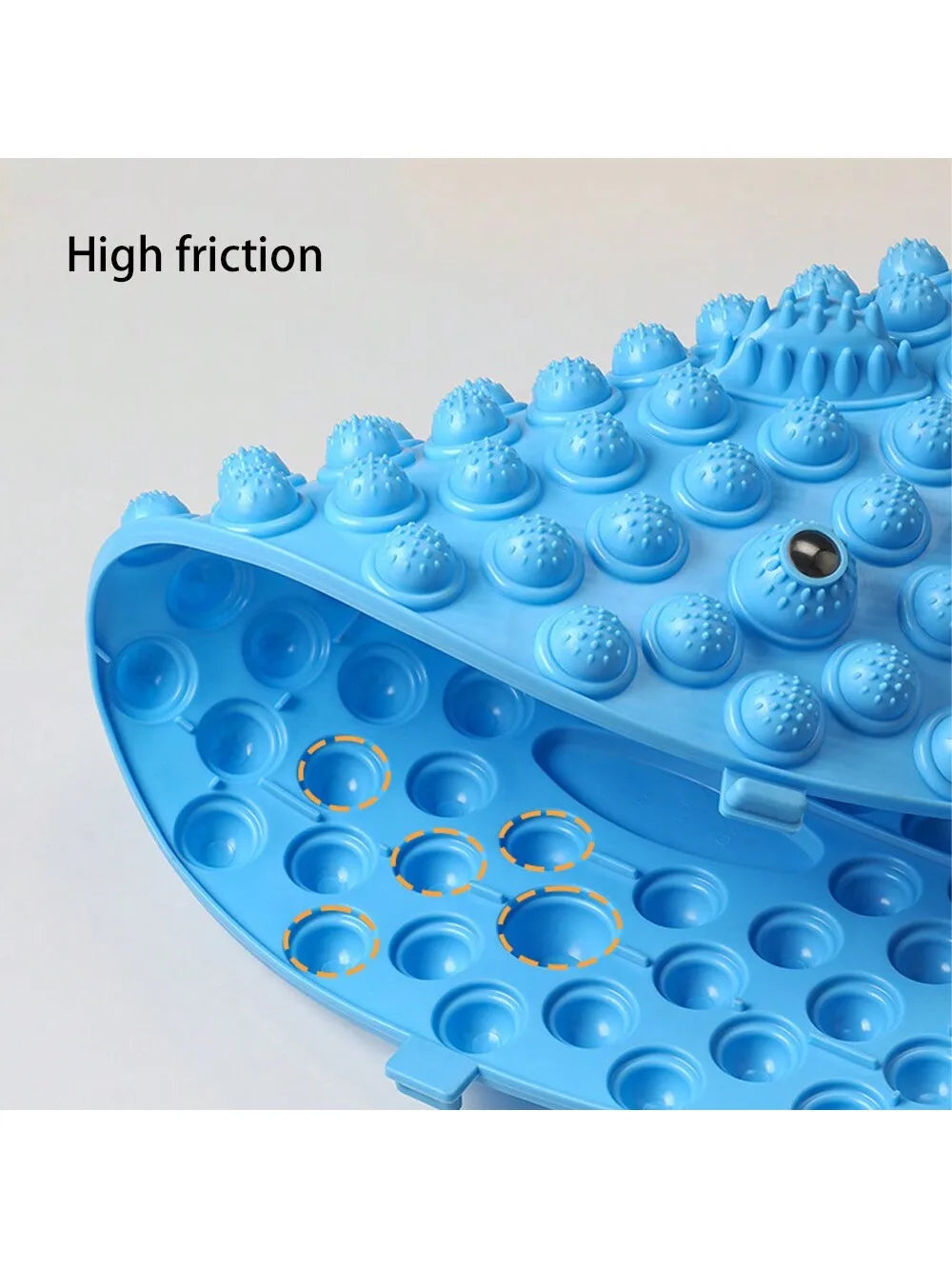 Finger Press Foot Massage Board for Household Use, Bamboo Shooting, Stepping on Finger Board, Thick Circular Foot Massage Pad