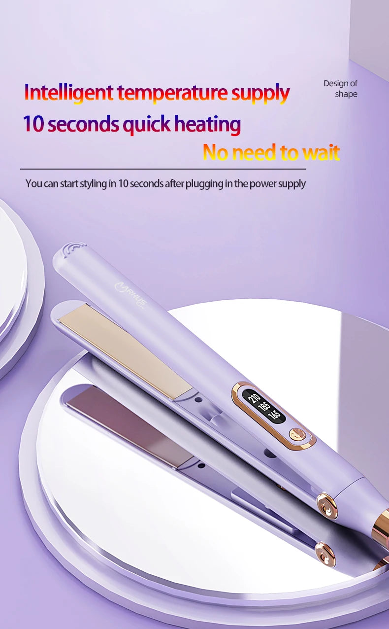 Women's Electric Hairbrush For Xiaomi Straight Hair Curly Hair 2 in 1 Negative Ion Hair Care 10 Seconds Quick Heating Hairbrush