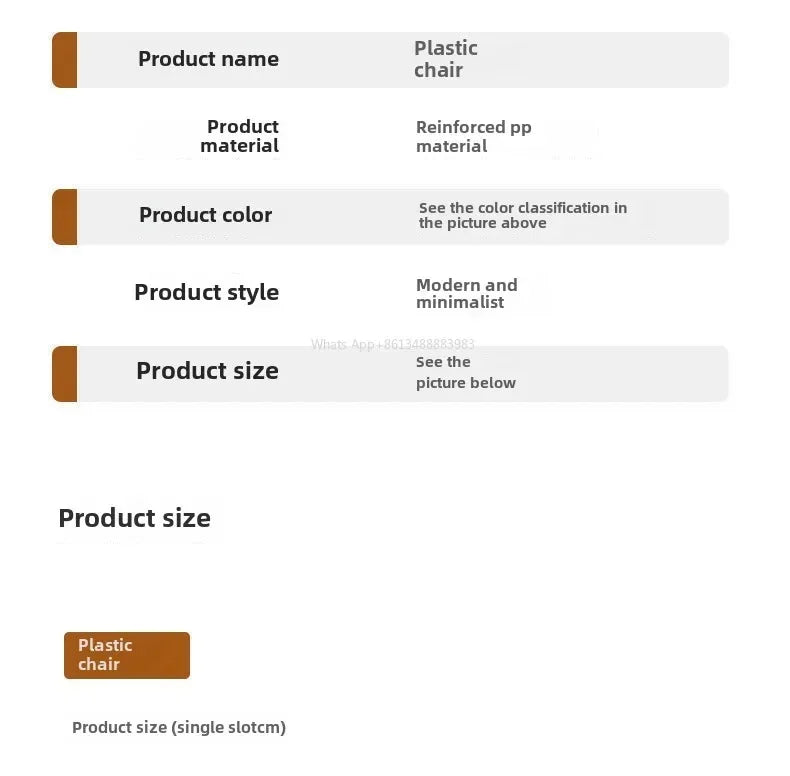 Hot Chair, Plastic, Household, Thickened, Restaurant, Backrest Chair, Commercial, Dining Chair, Modern, Simple, Comfortable