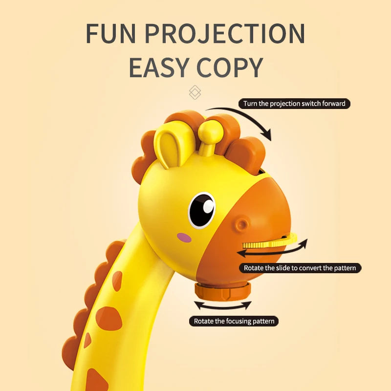 Children's Projection Drawing Board Multi-functional Drawing Table Projector Graffiti Puzzle Toy