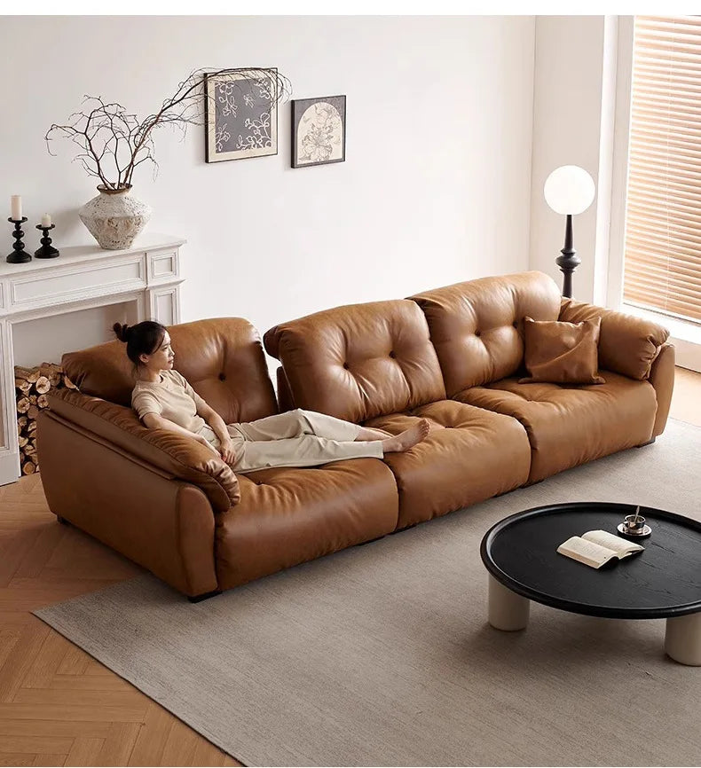 Luxury Loveseat Electric Sofa Strong Full Size Brown Lazy Recliner Chair Lounges Sleeper Designer Woonkamerbanken Furniture