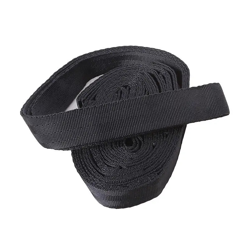 2Pcs High Bearing Capacity Hammock Straps 600lbs Breaking Strength Polyester Hammock Belt Rope 5 Ring Correias De Poliéster