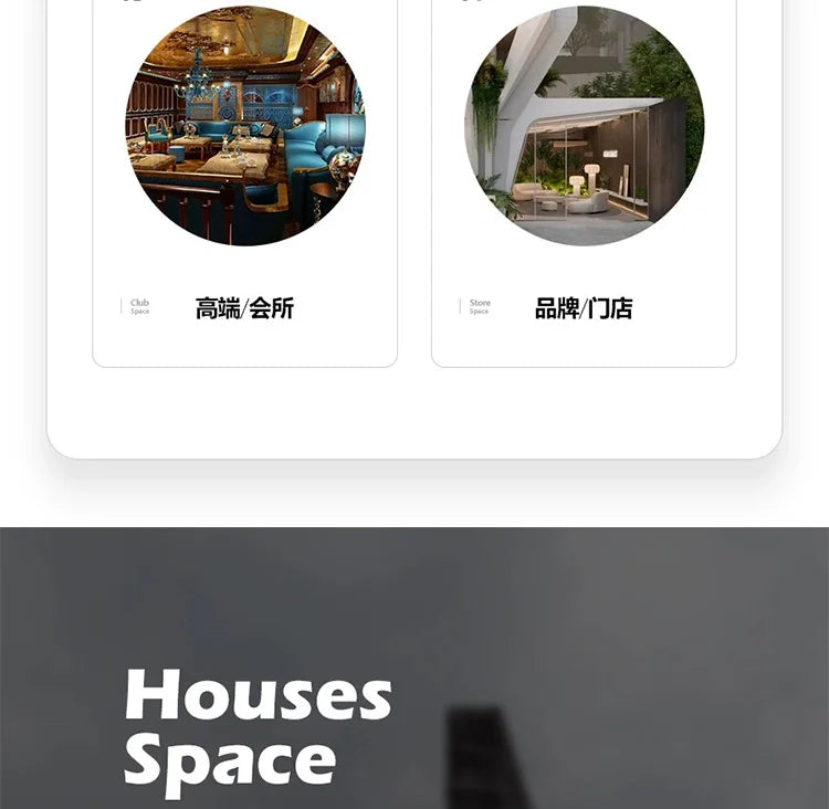 Wall hanging water ripple household villa model room floor mirror full-length mirror visual decoration