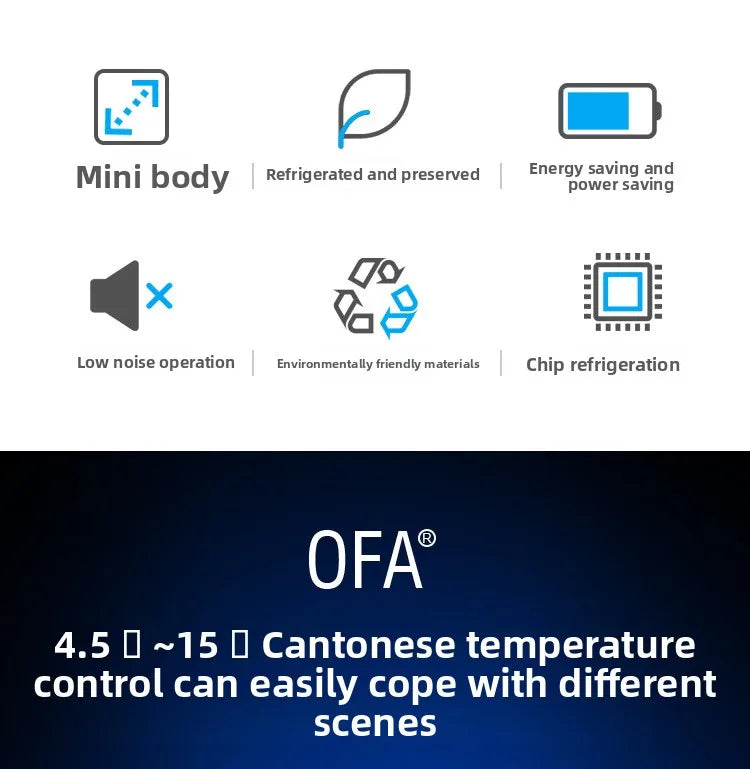 20L Refrigerated Small Refrigerator Dormitory Hotel Room Refrigerated Single Door Silent Small Refrigerator