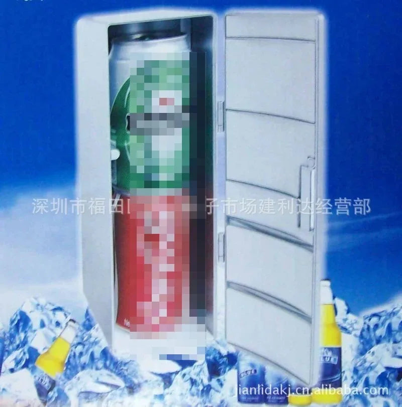 Mini Usb Fridge Freezer Cans Drink Cooler Warmer Travel Refrigerator Icebox Car Office Use Portable Insulin Refrigerator