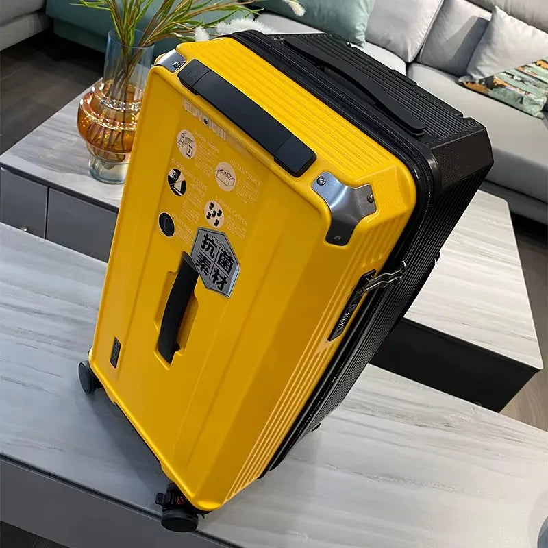 Japanese travel suitcase universal wheel password thickened trolley luggage 22/26/30 inch high value luggage for men and women