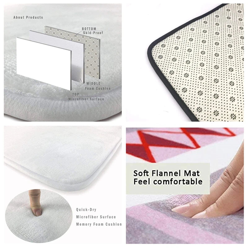 3D Abstract Mirror Geometric Illusion Large Area Rug Carpet for Home for Living Room Bedroom Sofa Decor Floor Kids Play Mat Gift