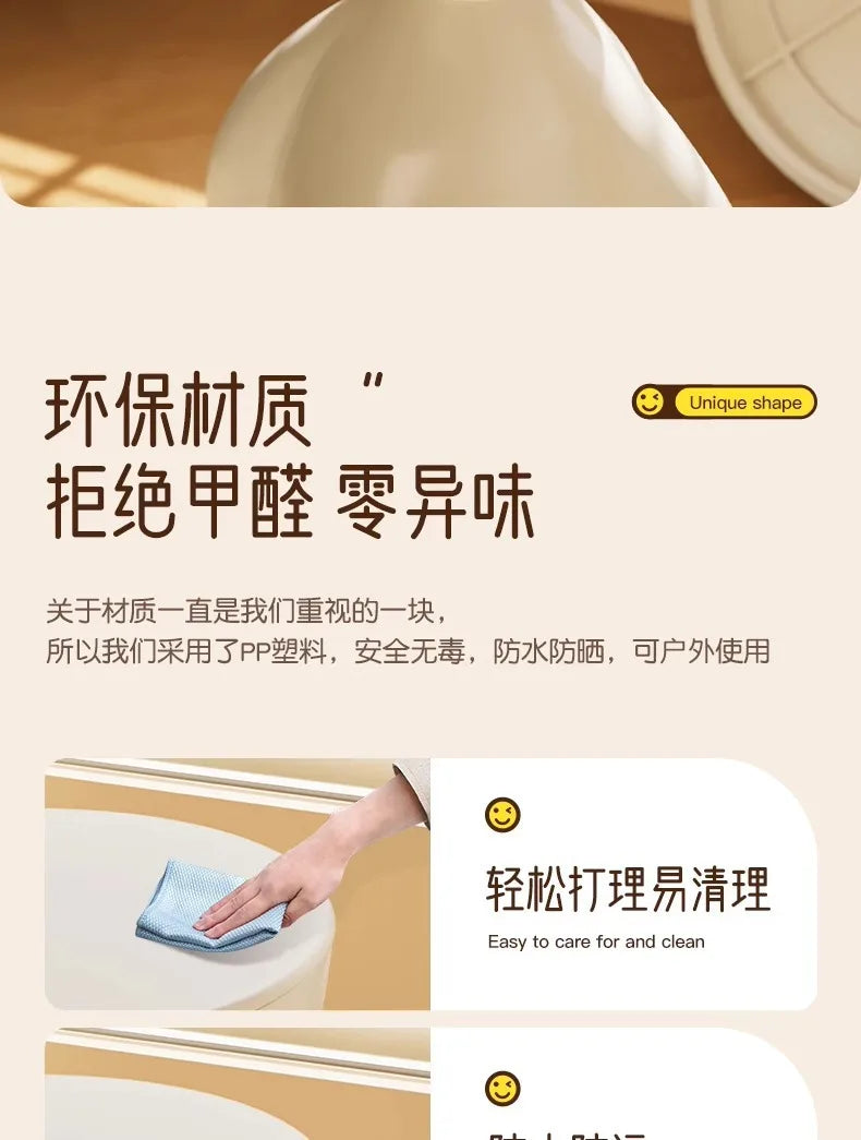 37*41cm Creative Bedside Table Home Sofa Side Shelf Bedroom Balcony Movable Mini Bear Table Coffee Table