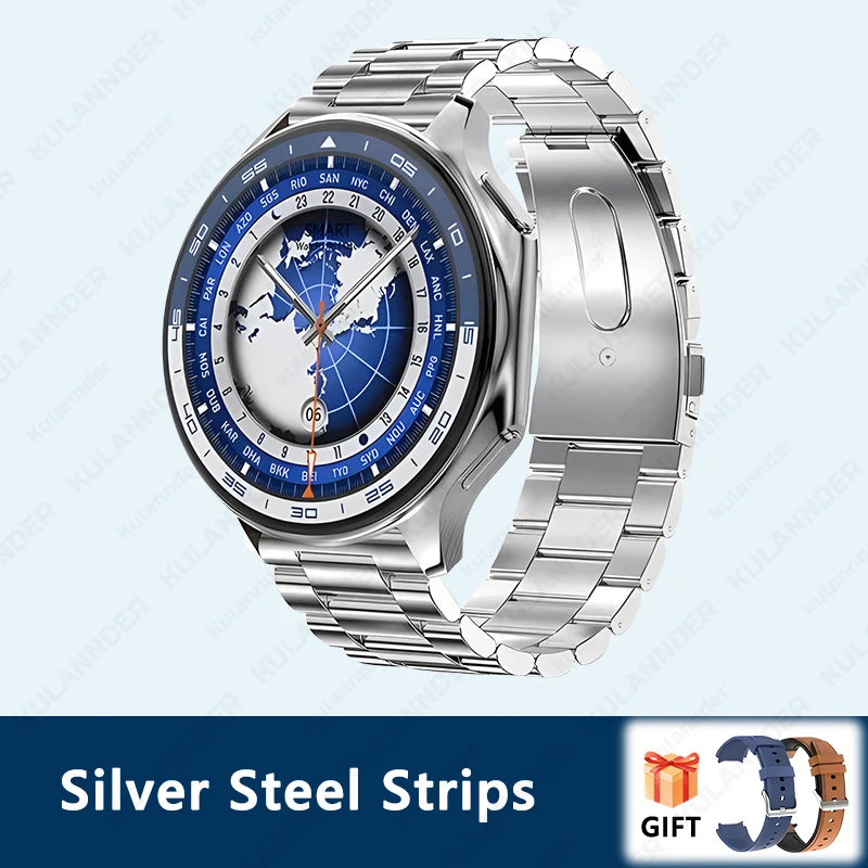 2025 Smart Watch DT Watch X Business Men Women Ablum Local MP3 MP4 Video Music Smartwatch 3D AOD USB Modes Photo For OPPO Watch