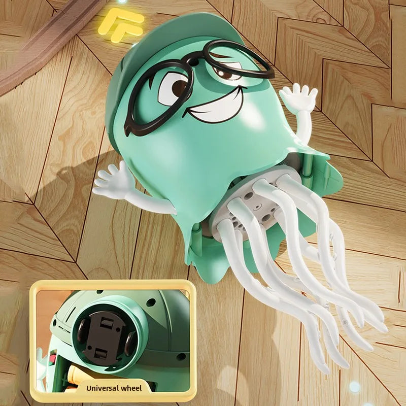 Dancing Octopu Kid Electronic Pet Toys Cartoon Interactive Development Moving Education Toddler Toy Gift Creative Christmas Gift