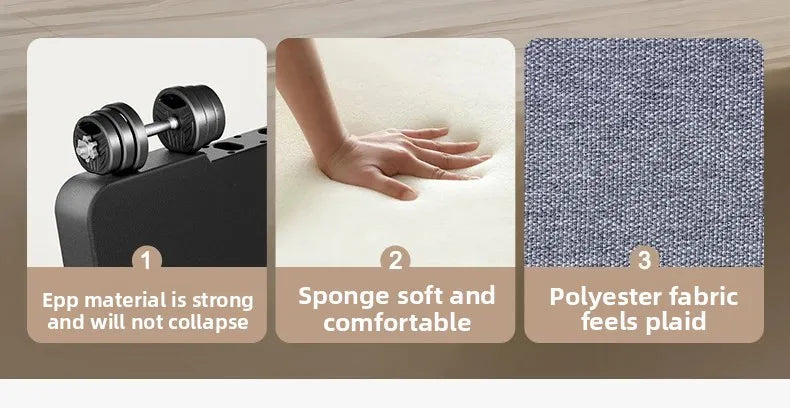 Multi-Functional Knee Laptop Desk Lazy Sofa Tray Table Bed Writing Stand Reading Gaming Table for Small Space Use