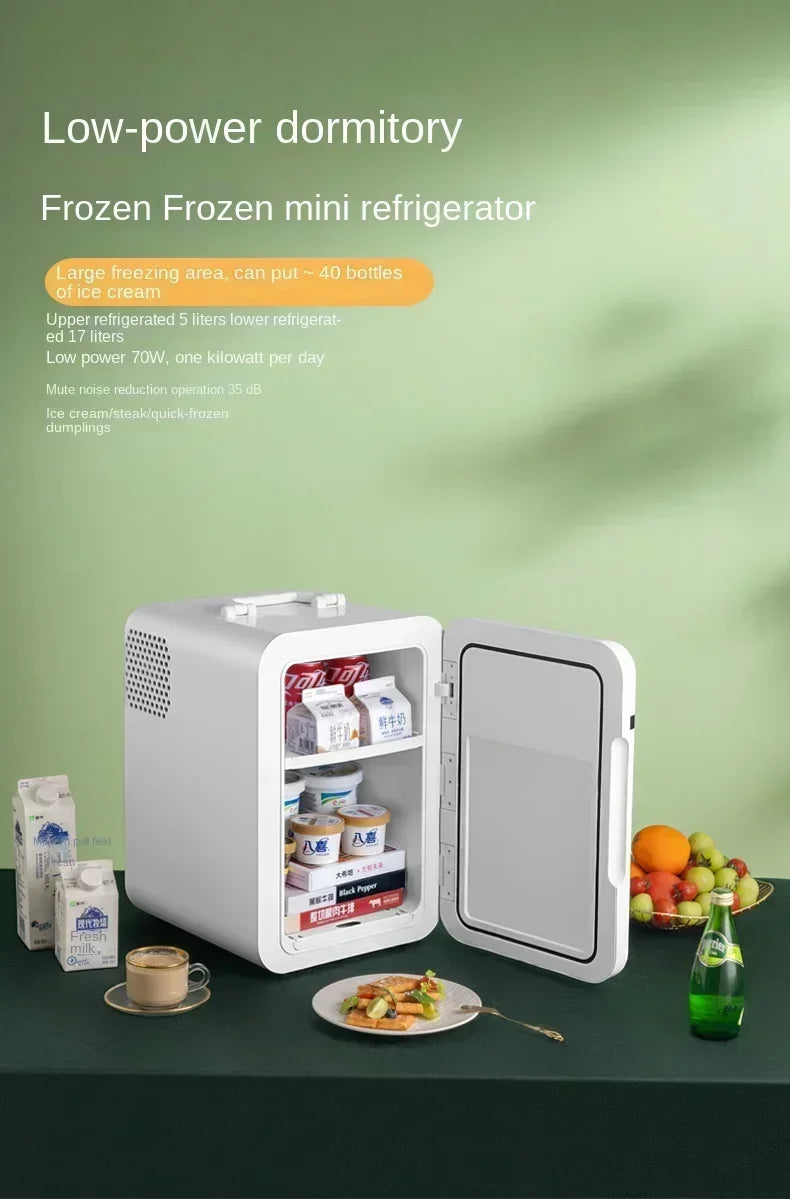 220V EOS Mini Compact Refrigerator for Bedroom, Dorm Room, Office and Travel CAB