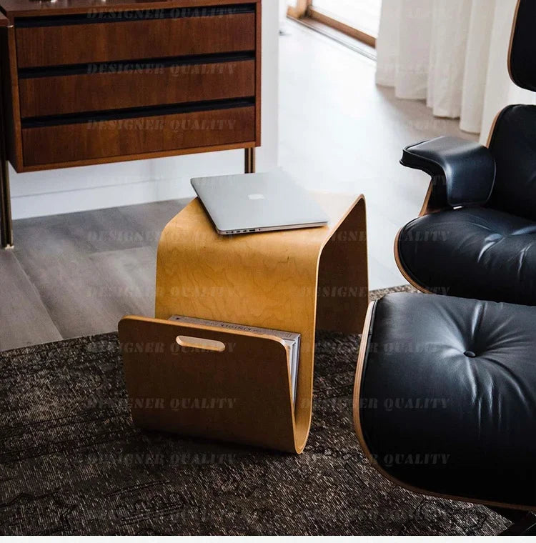 Minimalist Nordic Coffee Table Chic Solid Wood Centerpiece Ideal for Living Rooms and Balcony Corners Simple and Elegant