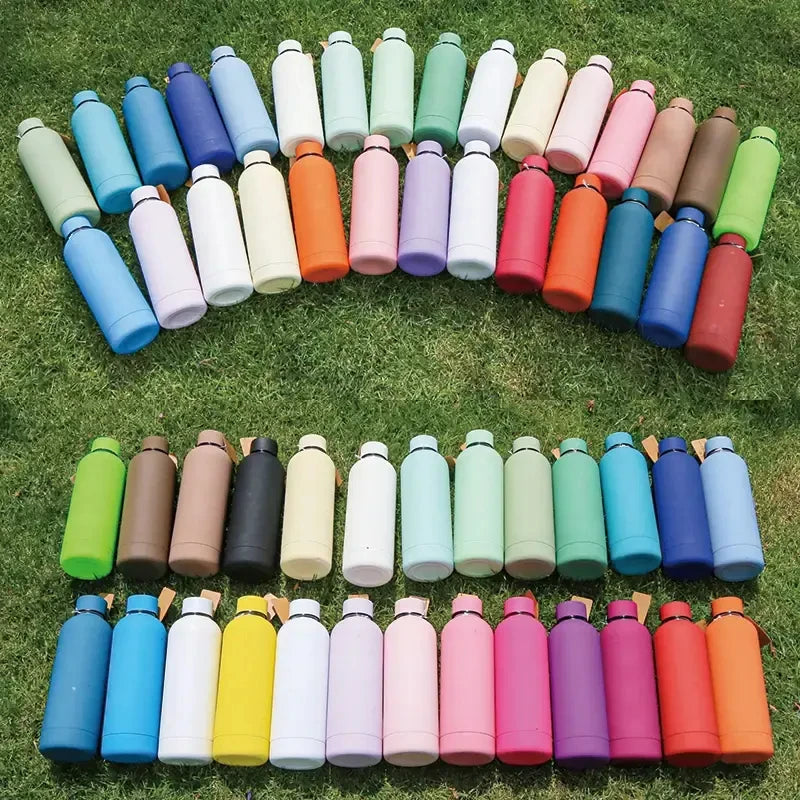 Double Wall Stainless Steel Insulated Tumbler Customizable Thermos Water Bottle with Vacuum Sealed Lid for Hot And Cold Beverage