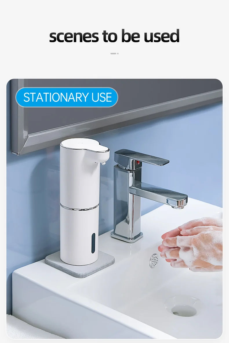 Automatic Foam Soap Dispensers Smart Washing Hand Machine With USB Charging Infrared Sensor Liquid Dispenser Hand Sanitizer