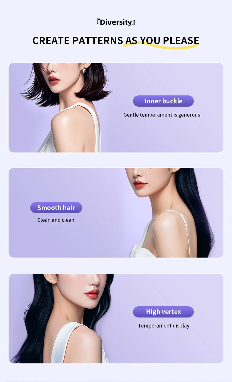 Electric Heating Straight Hair Comb LCD Screen USB Wireless Portable Negative Ion Styling Tool Rechargeable Straightening Brush