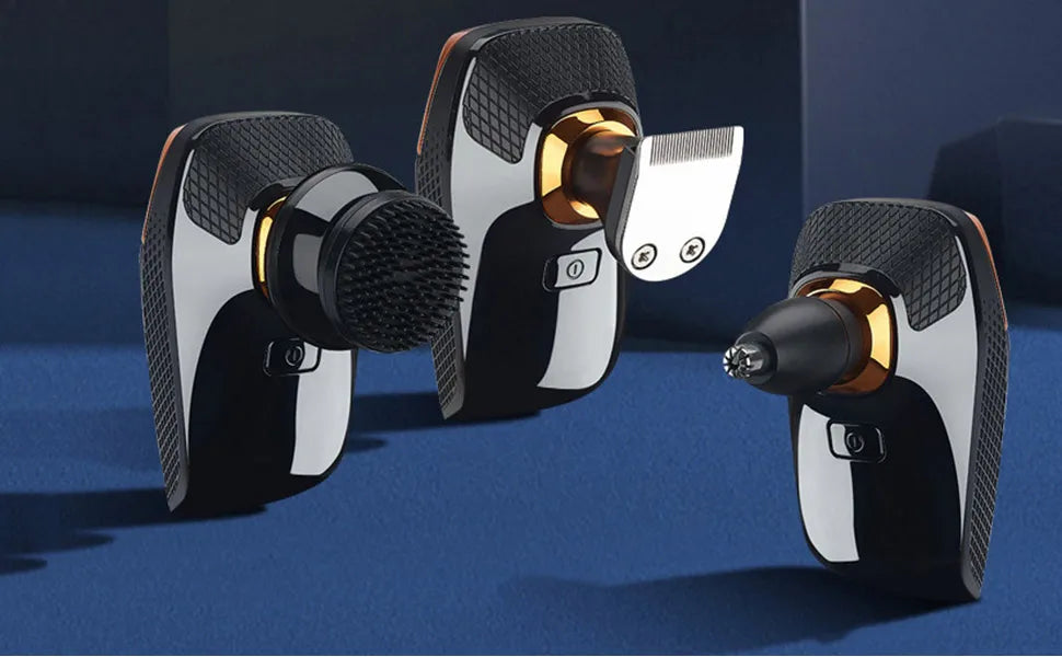 5 in 1 Shaver for Men Electric Shaver Powerful Bald Head Shaver Beard Shaving Machine For Men Razor Husband Gift Boyfriend