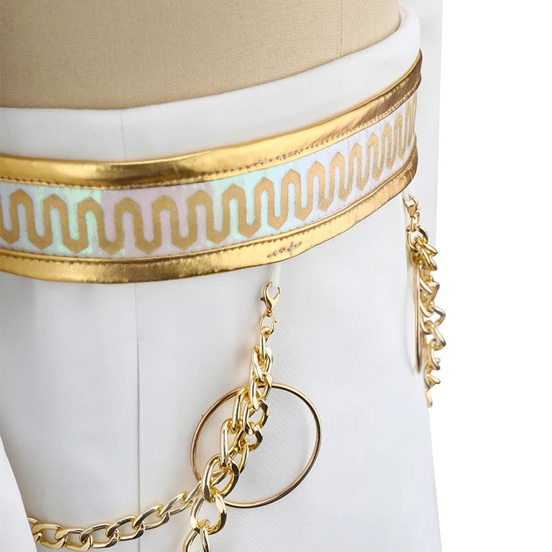 Girl Devil Hunter Pop Singer Embroidered Coat Top Shorts Tassel Necklace 4-piece Halloween Stage Set 4-12-year-old Girl Clothes