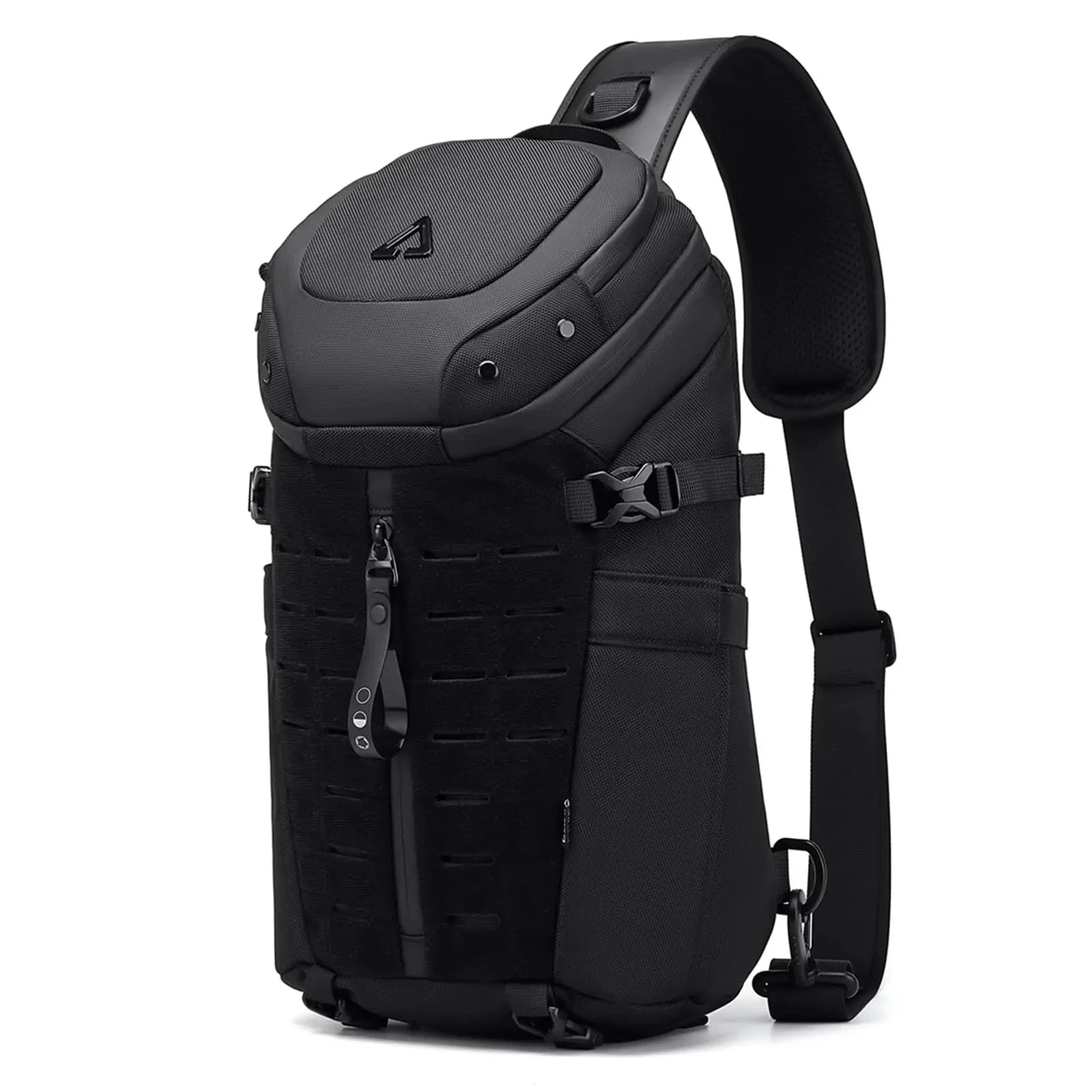 Anti Theft Sling Bag Shoulder Crossbody Backpack Waterproof Chest Bag with USB Charging Port Lightweight Casual Daypack