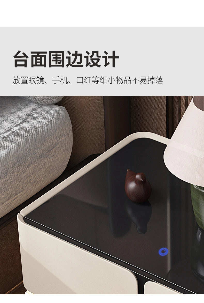 Modern Quality Nightstand Delicacy Nordic Storage Italian Bedside Table Beauty Trendy Mesa De Cabeceira Para Quarto Furniture