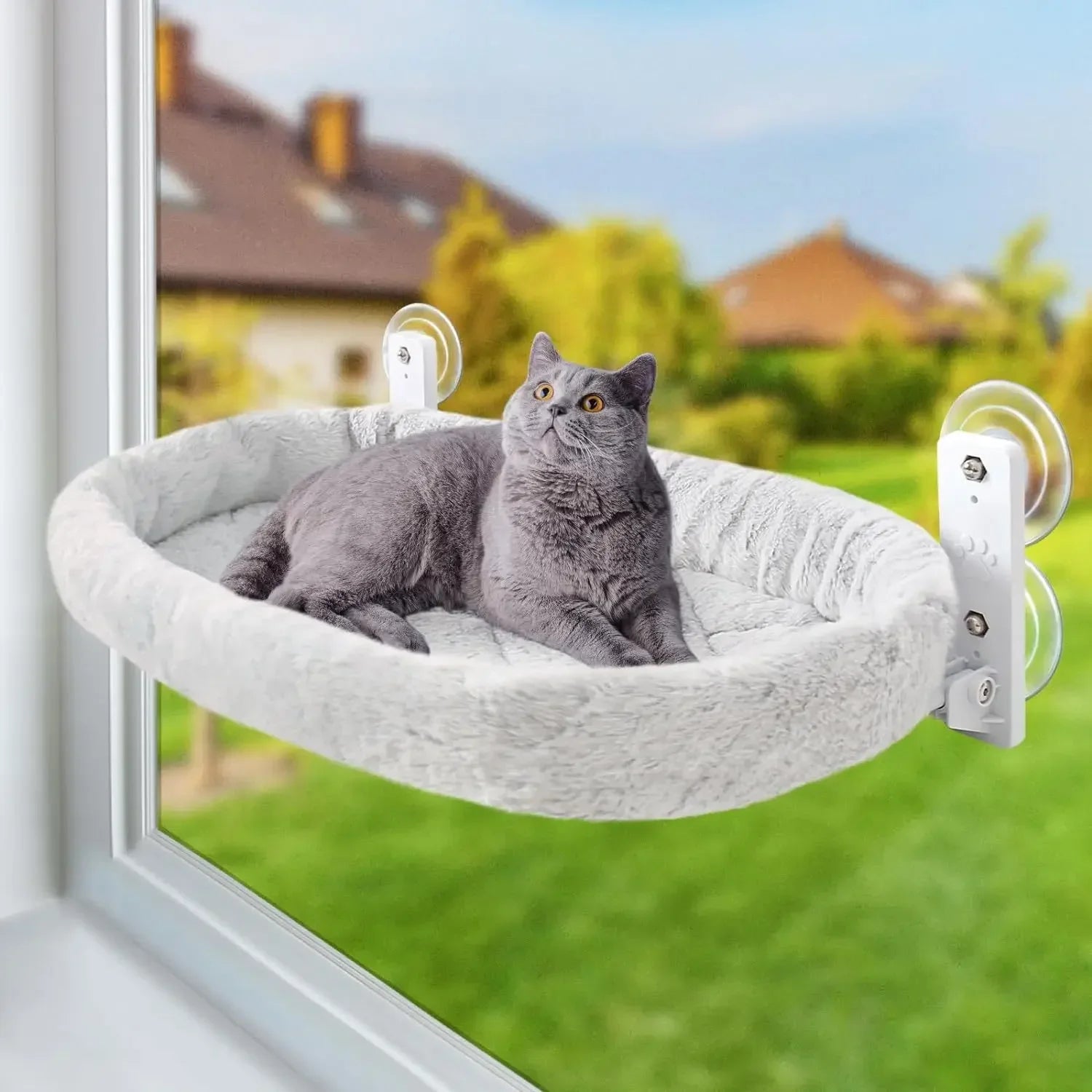 Cat Hammock Window Habitat Cat Sunbathing Glass Hanging Suction Cup Balcony Pet Nest Pet Bed