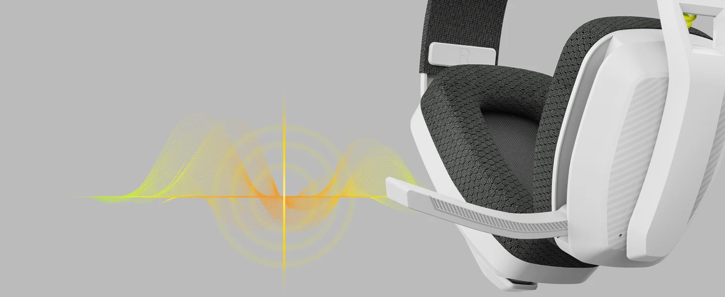 BINNUNE BW06 2.4GHz Wireless Gaming Headset with Mic for PS5 PS4 PC Mac Playstation Bluetooth Gaming headphone with Microphone