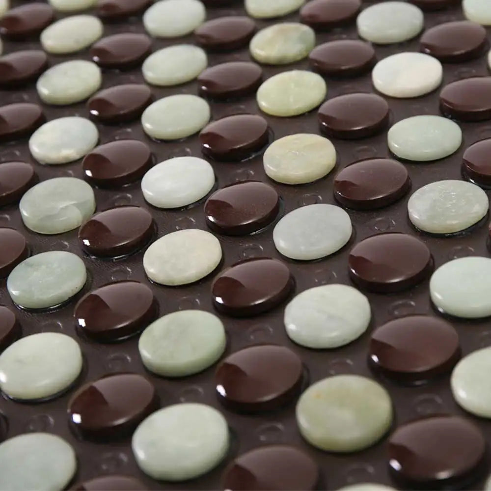 220V healthcare Korea germanium tourmaline massage mat Mix jade mattress electric heating therapy pad cushion best 45x80cm