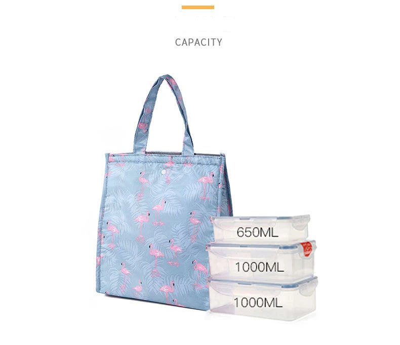 Insulated Thermal Cooler Bag Lunch Storage Box Bag Portable Picnic Camping Bag Food Drink Storage Leakproof Outdoor Cooler Box