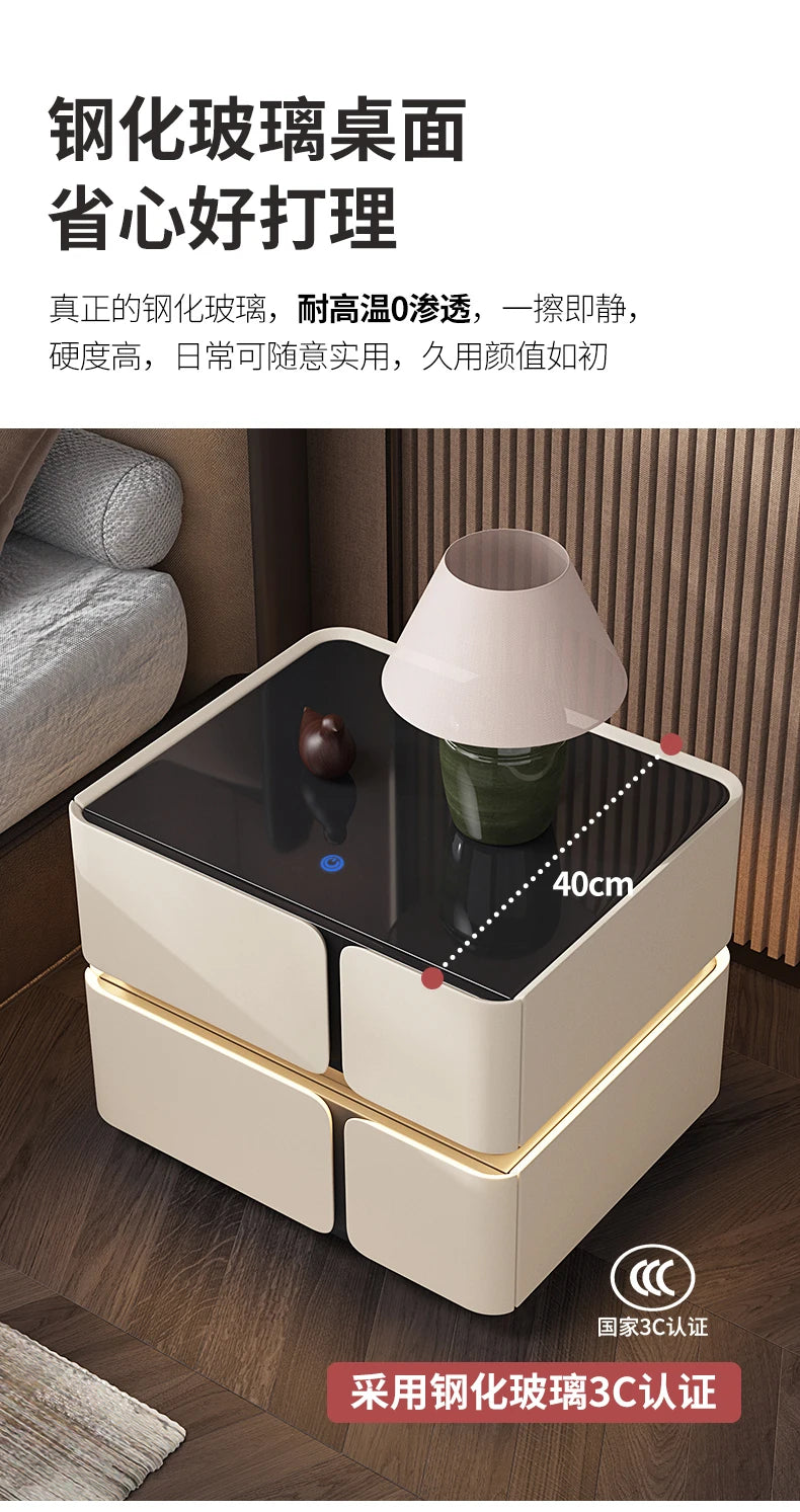 Modern Quality Nightstand Delicacy Nordic Storage Italian Bedside Table Beauty Trendy Mesa De Cabeceira Para Quarto Furniture