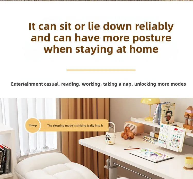 Computer Chair, Home, Comfort, Lazy, Sofa, Sedentary, Backrest, Office, College Students, Dormitory, E-sports, Live Broadcast