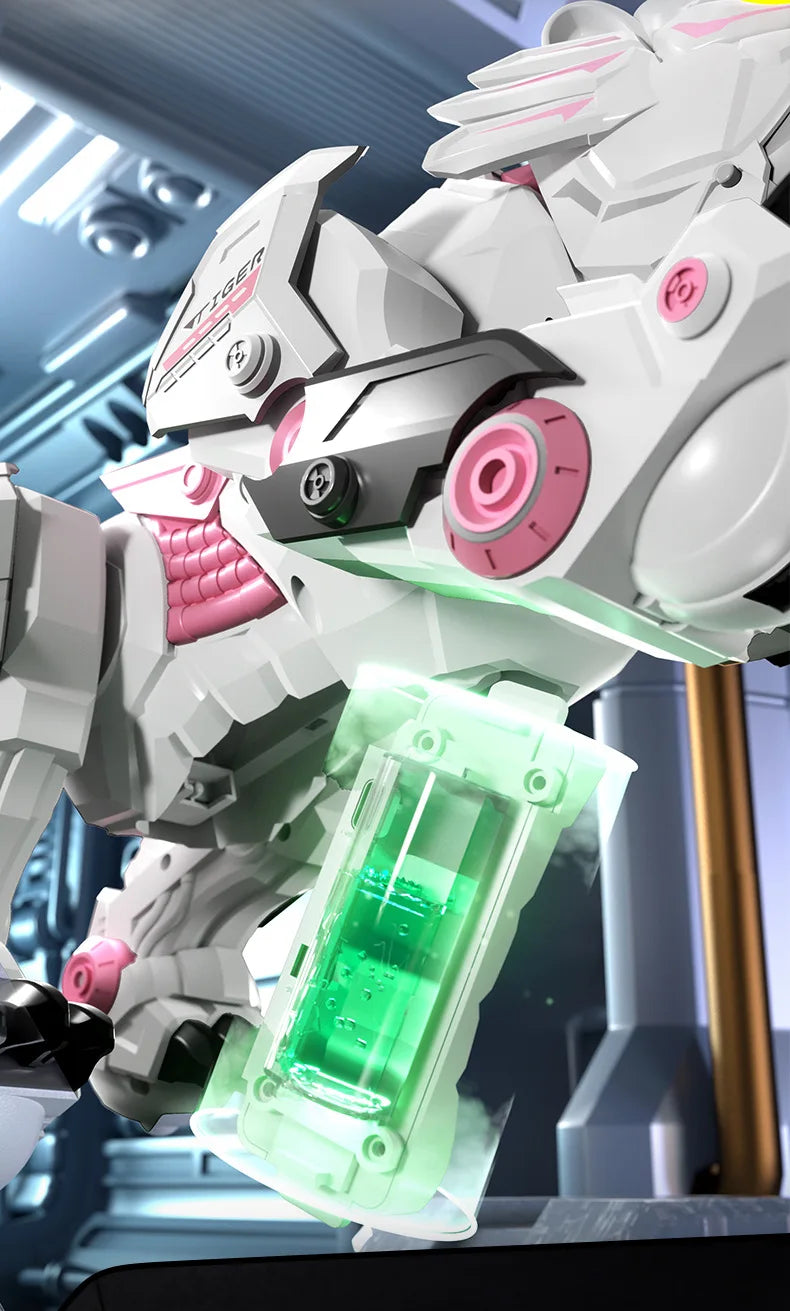 Jjrc R38 Smart Mechanical Tiger Robot Toy Electronic Pet With Touch Gesture Sensing Cross-Border Dancing Stunt Gift For Kids