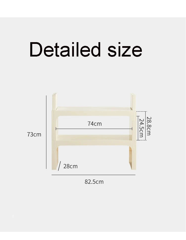 Module Modular DIY Furniture Storage Shelf Bookrack Bookshelf Bookcase Plastic ABS Customized Size Cabinet Multi-function