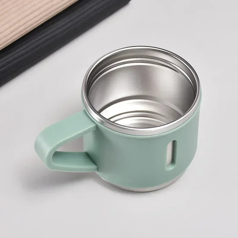 Stainless Steel Vacuum Flask Gift Set Business Style Thermos Bottle Outdoor Travel Insulation Cup for Couple Office Drinkware