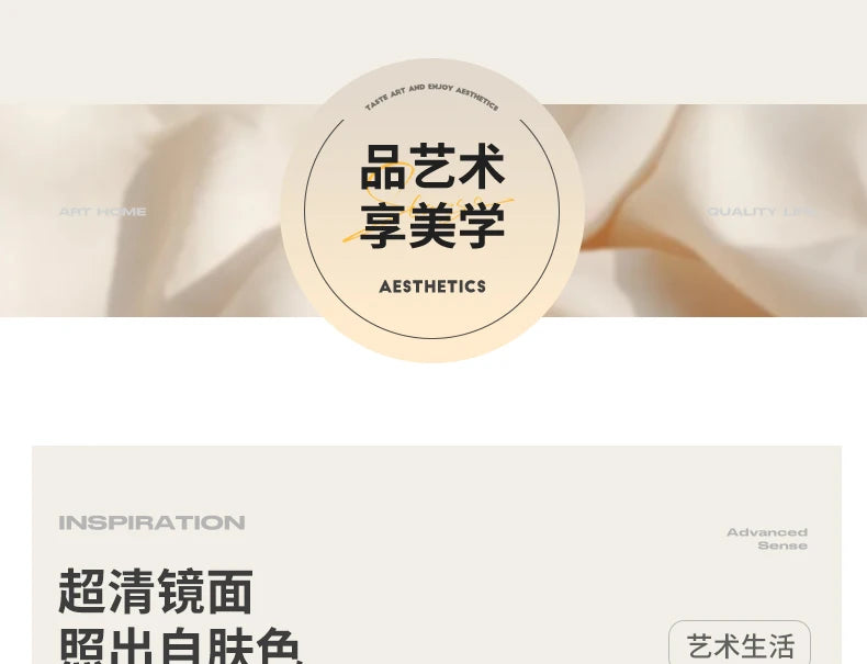 Children's Room Decoration Home Luxury Living Room Decorations Aesthetic Floor Mirror With Lighting Bathroom Decor Bedroom Deco