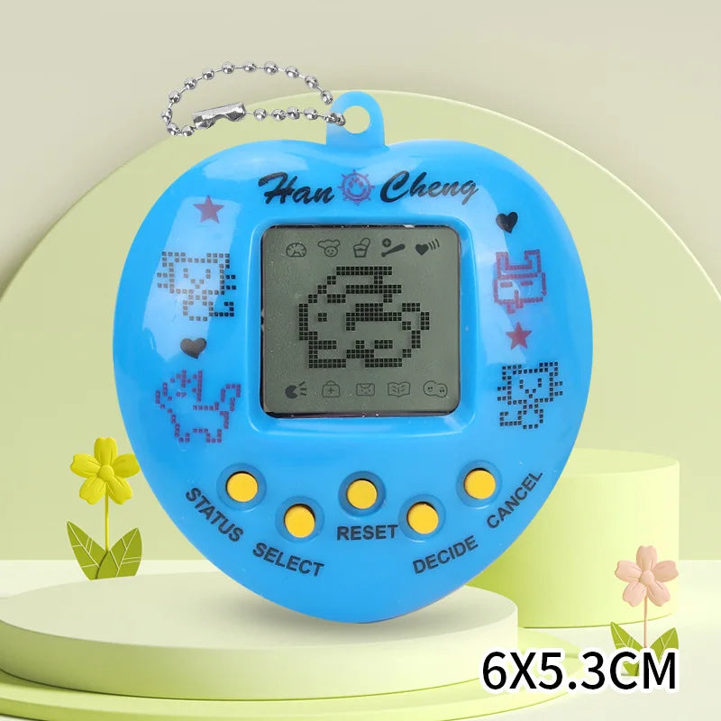 Hot Selling Electronic Pet Machines Handheld Mini Nostalgic Game Consoles Children'S Puzzle Toys, Hanging Decorations Gifts