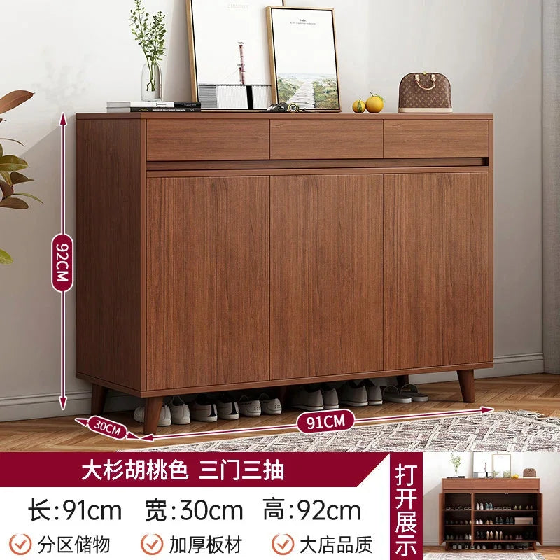 Entrance Hall Organizer Shoe Cabinet Storage Mobile Living Room Shoe Shelf Shelves Space Saving Archivadores Home Furniture