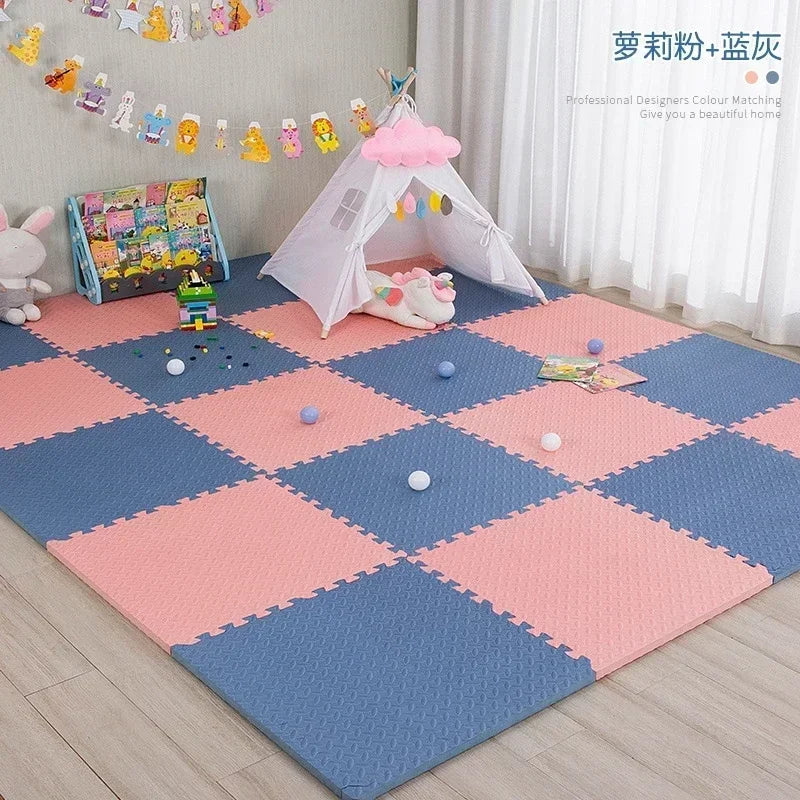 16/18Pcs Baby Puzzle Floor Kids Carpet EVA Foam Baby Blanket Educational Toys Play Mat Rubber Crawling Mat playmat 30x30x1CM New