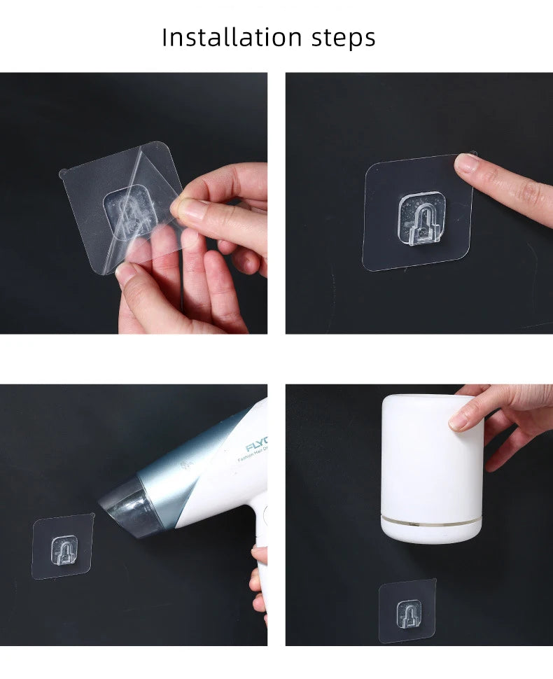 WIKHOSTAR Toilet Brush Silicone Toilet Quick Drying Cleaning Brush Wall Mount Gap Brush with Holder Tool Bathroom Accessories