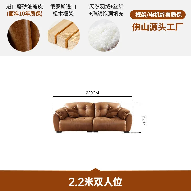 Luxury Loveseat Electric Sofa Strong Full Size Brown Lazy Recliner Chair Lounges Sleeper Designer Woonkamerbanken Furniture
