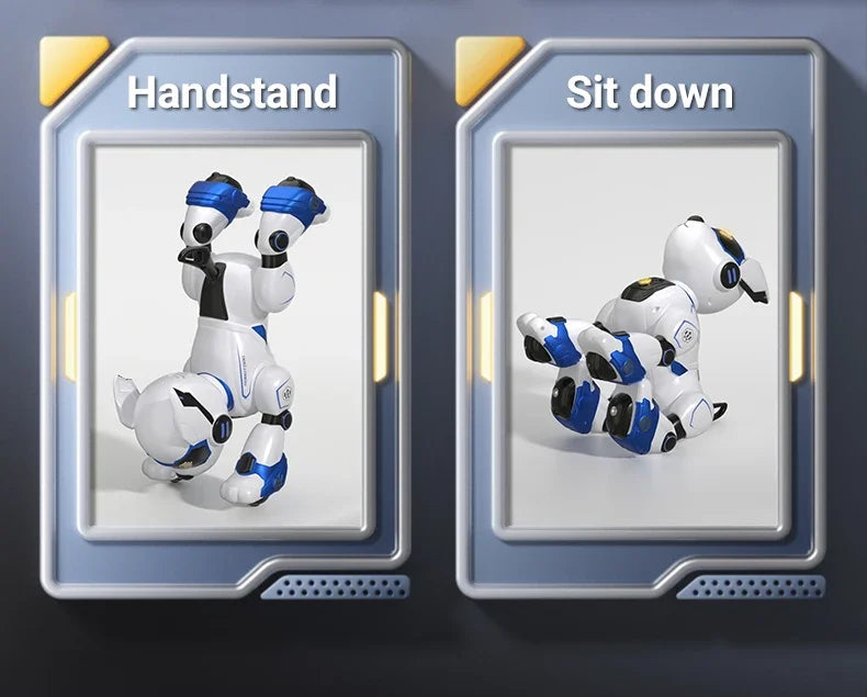 JJRC New Product R27 Smart Voice Robot Dog - Kids' Electronic Pet, Early Education Interactive Toy Robot Halloween Gift