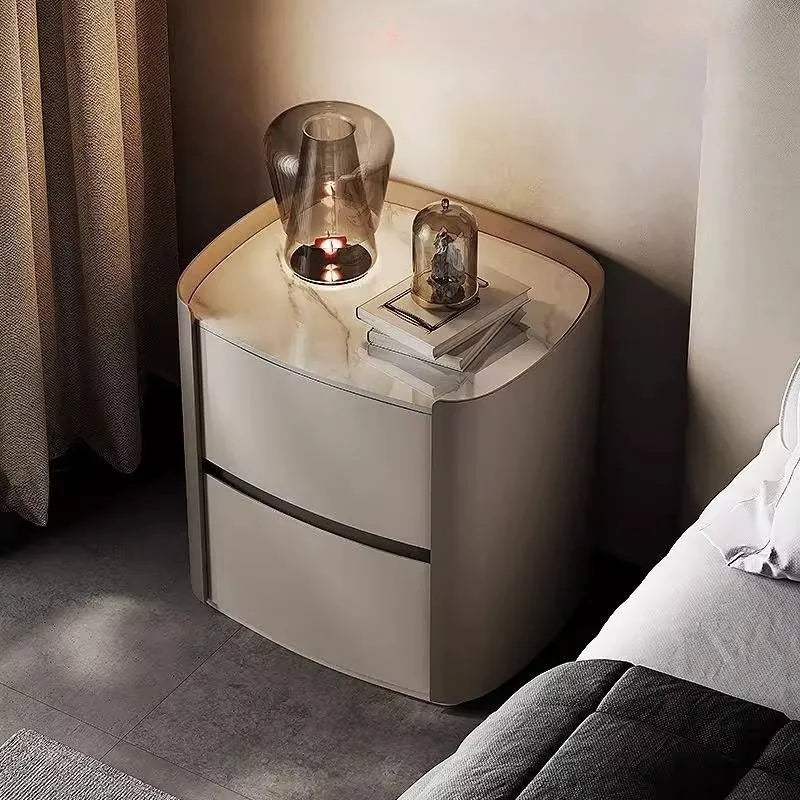 Design Organizer Nightstands Nature Wood Storage Drawers Essentials Bedsides Table Bedroom Modern Mesa De Cabeceira Furniture