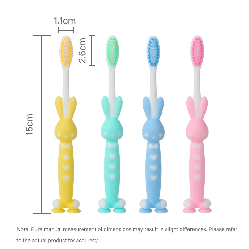 Cartoon Children Toothbrush, Manual Toothbrushes With Extra Soft Bristles For Deep Cleaning Oral Care At Home For Kids