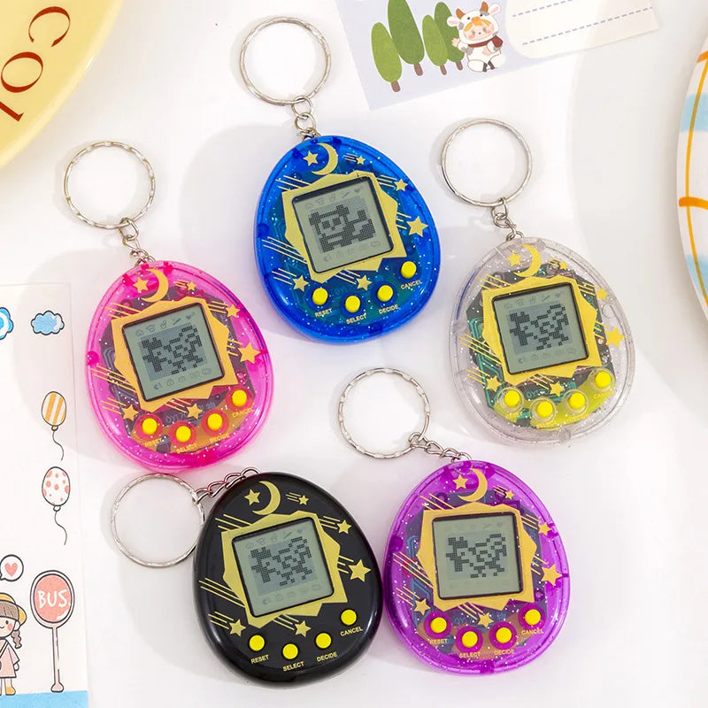 Pet machine, feeding elf, handheld electronic pet machine, nostalgic game machine, childhood toys for boys and girls, gifts