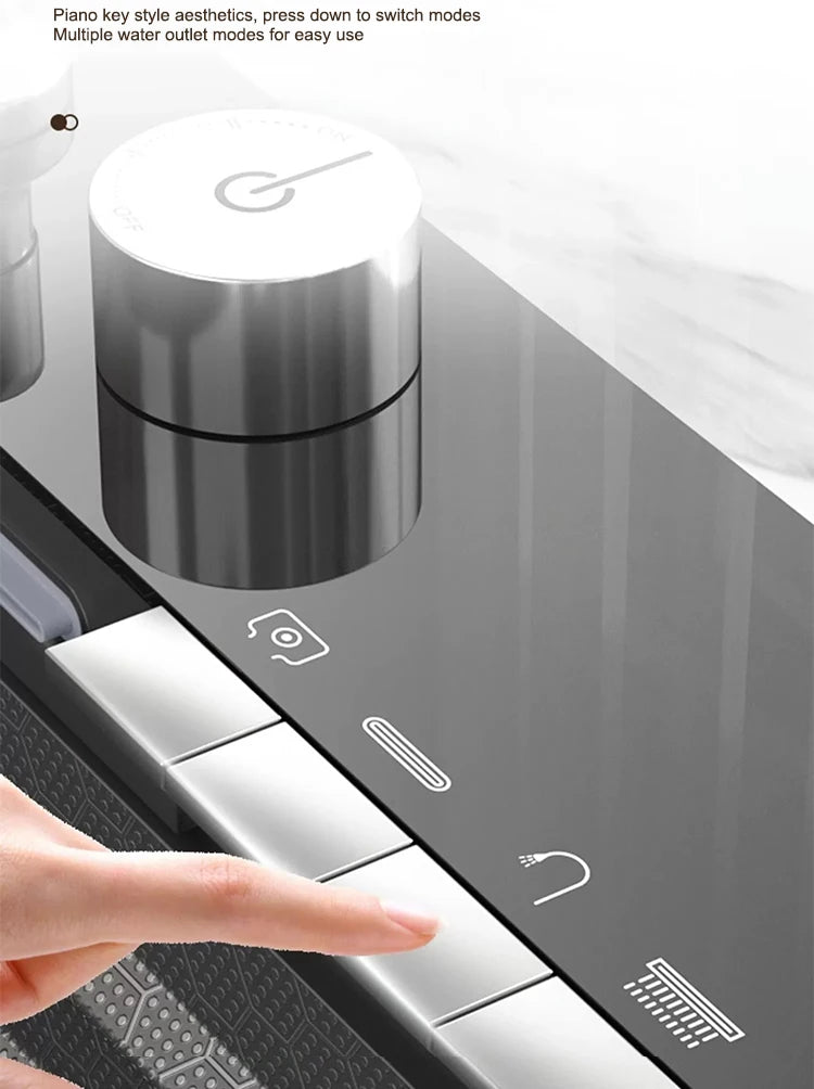 Kitchen Sink Stainless Steel Waterfall Sinks Extra Large Single Slot with Digital Display Faucet Set For kitchen