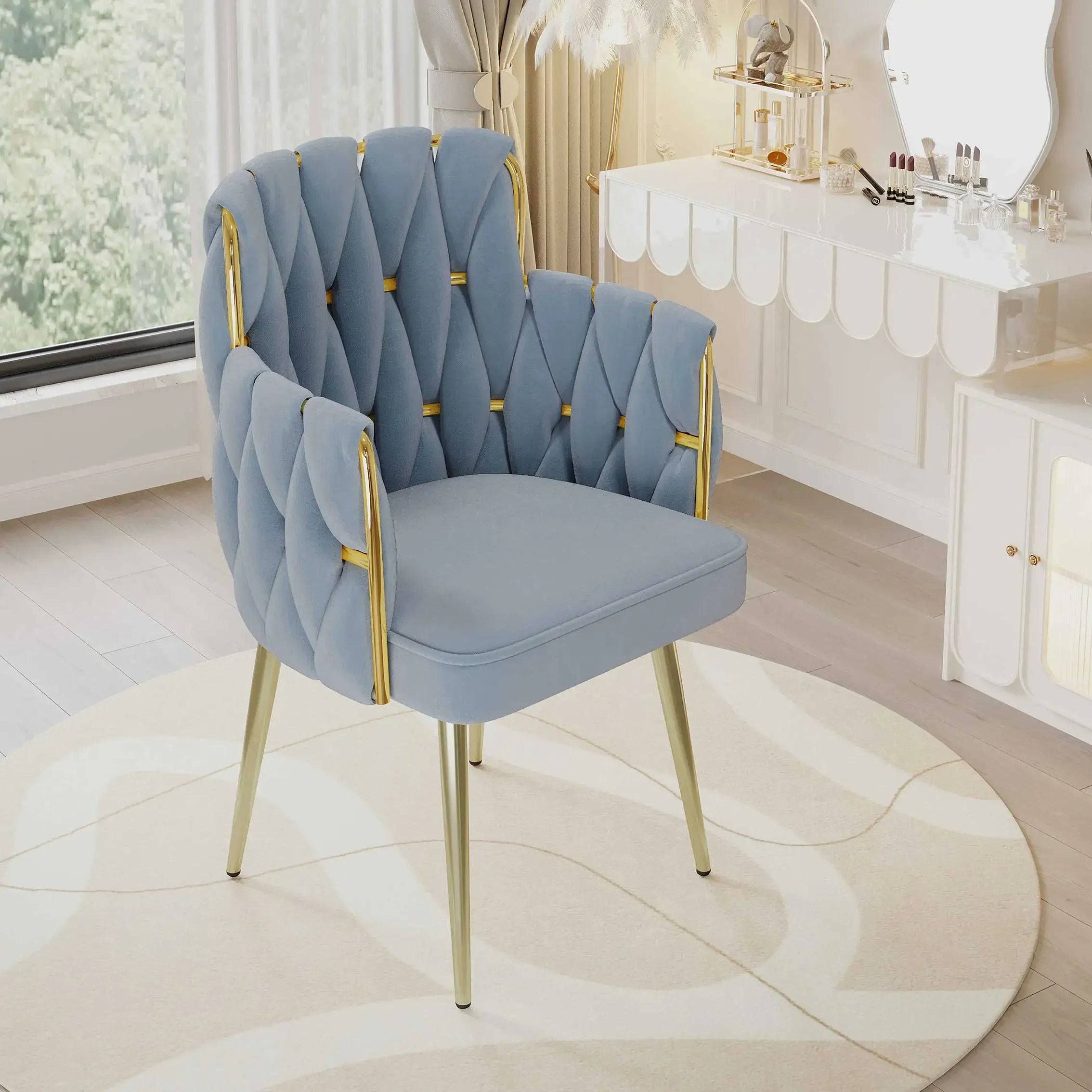 Study Throne Office Chair Vanity Modern Ergonomic Luxury Nordic Office Chair Designer Relaxing Sillas De Oficina Salon Furniture