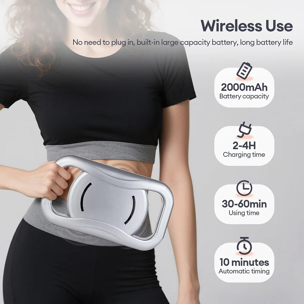 48-Heads Body Massage Gun High-Frequency Vibration Fascia Gun Back Waist Thigh Massager Neck Shoulder Massager Muscle masajeador