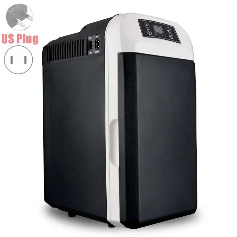 8L Car Home Dual-use Refrigerator Small Refrigerated Refrigerator Cold And Hot Dual Energy Refrigerator Fridge Mute Low Noise