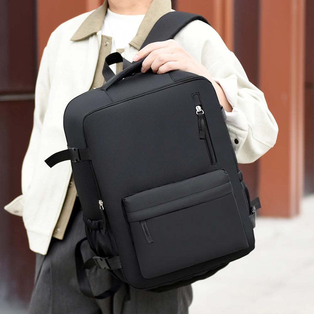 Travel Backpack Airline Approved Low-Cost Airline Solid Color Leisure Large Capacity Commuter Computer Bag Backpack