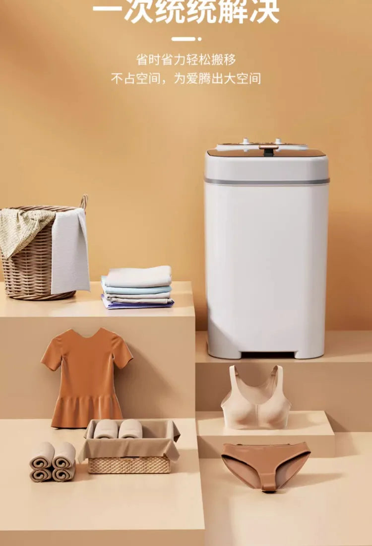 220V Yangzi Mini Washing Machine for Infant Underwear Socks Baby Clothes Cleaning AP