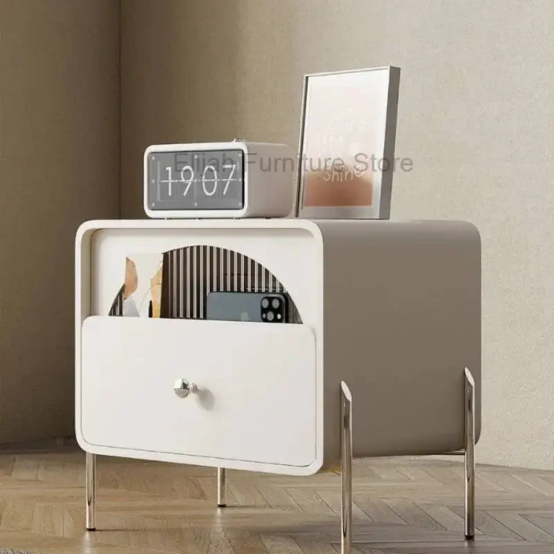 Modern Women Children Nightstands Storage Filing Design Table Nightstands Children Chevet Chambre Bedroom Furniture YN50CN